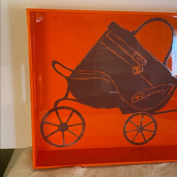Designer Inspired Horse & Cart Large Tray. Home Decor. - Picture 2 of 9